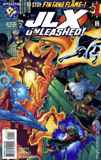 JLX UNLEASHED - MARVEL/DC AMALGAM COMICS - 1997