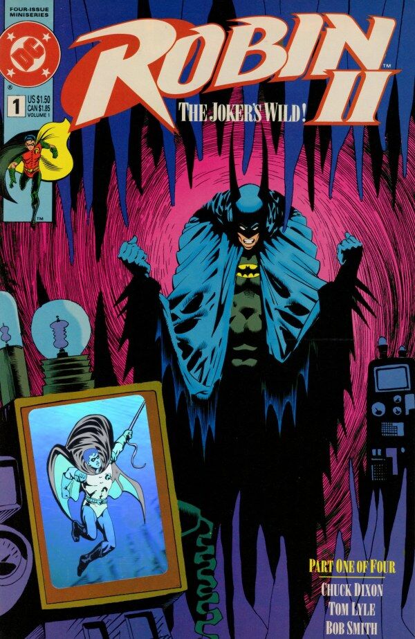 ROBIN II: THE JOKER'S WILD (1991) #1 KELLEY JONES HOLOGRAM VARIANT