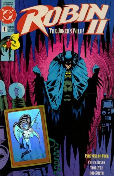 ROBIN II: THE JOKER'S WILD (1991) #1 KELLEY JONES HOLOGRAM VARIANT