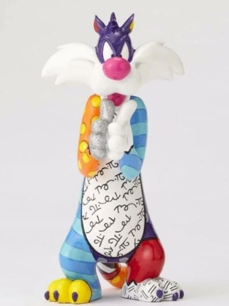 Looney Tunes by Britto - Sylvester Enesco Statue