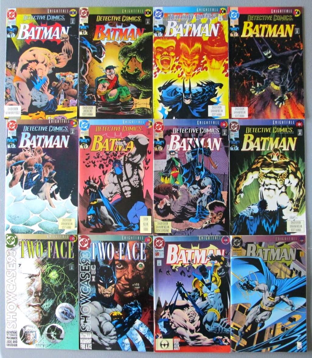 BATMAN: KNIGHTFALL FULL ISSUE SET - 1993-94
