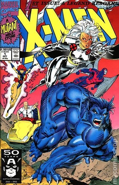 X-MEN #1 - 1991 - BEAST COVER