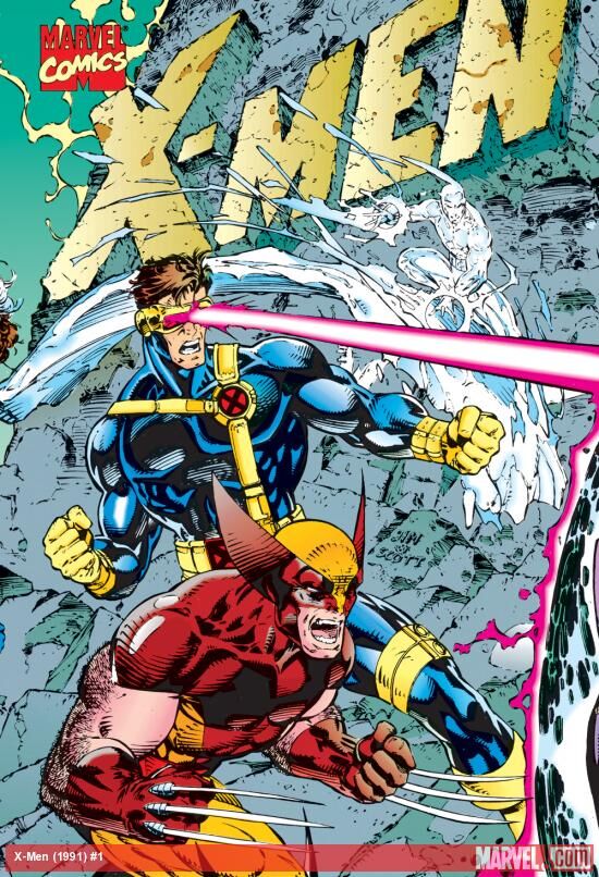 X-MEN #1 - 1991 - CYKE & WOLVERINE