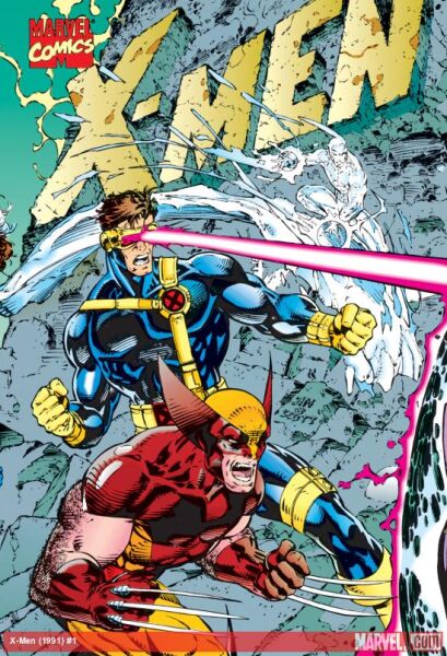 X-MEN #1 - 1991 - CYKE & WOLVERINE
