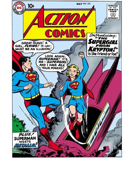 ACTION COMICS #252 FACSIMILE EDITION CVR A CURT SWAN
