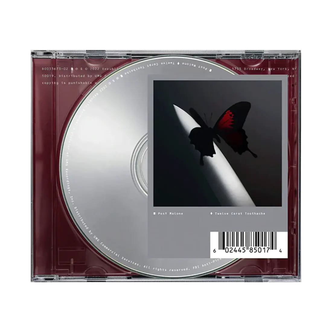 POST MALONE – TWELVE CARAT TOOTHACHE CD EDITION