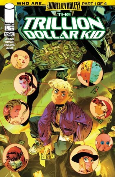 TRILLION DOLLAR KID #1 (OF 2) CVR C STEFANO SIMEONE VAR / PHD PICKS NEW SERIES
