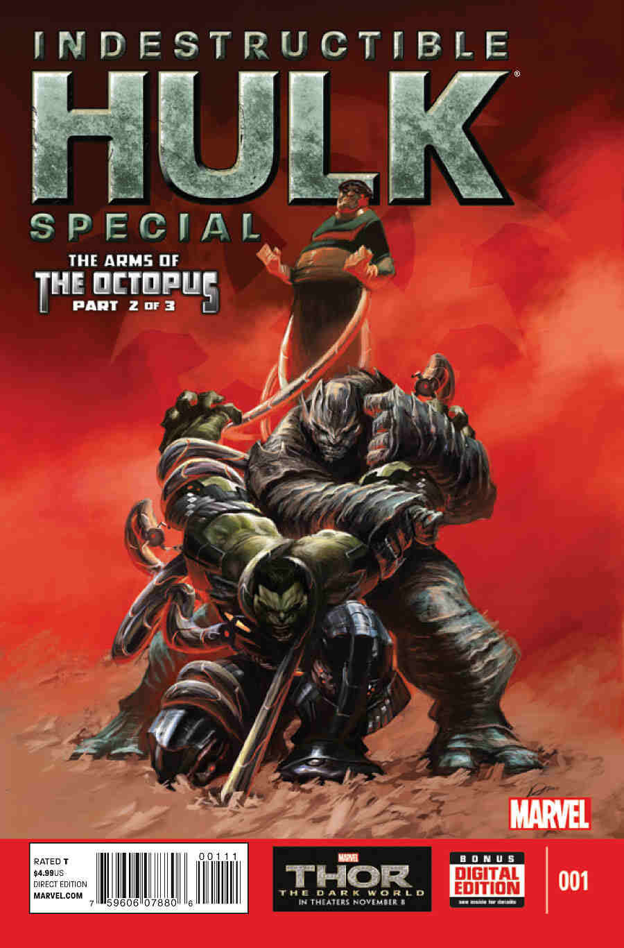 INDESTRUCTIBLE HULK SPECIAL #1 (2014) ALEXANDER LOZANO COVER