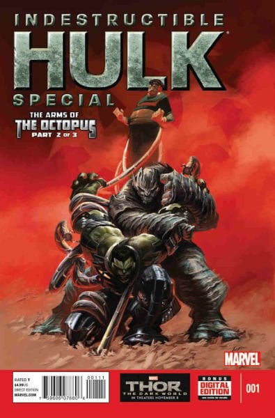 INDESTRUCTIBLE HULK SPECIAL #1 (2014) ALEXANDER LOZANO COVER