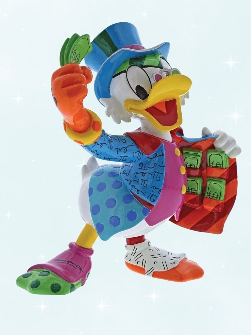 Disney by Britto - Uncle Scrooge (Varyemez Amca) Enesco Statue