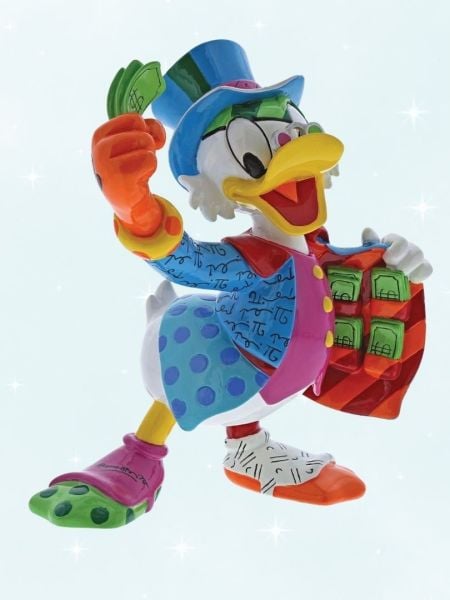 Disney by Britto - Uncle Scrooge (Varyemez Amca) Enesco Statue