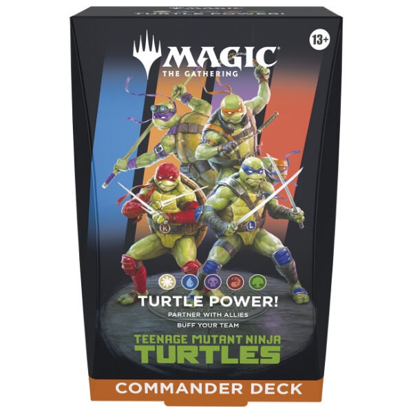 MAGIC: THE GATHERING – TEENAGE MUTANT NINJA TURTLES COMMANDER DECK