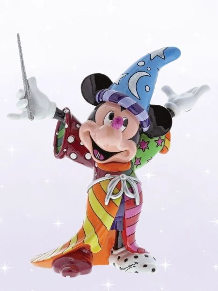 Disney by Britto - Sorcerer Mickey Mouse Enesco Statue