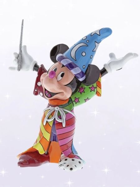 Disney by Britto - Sorcerer Mickey Mouse Enesco Statue