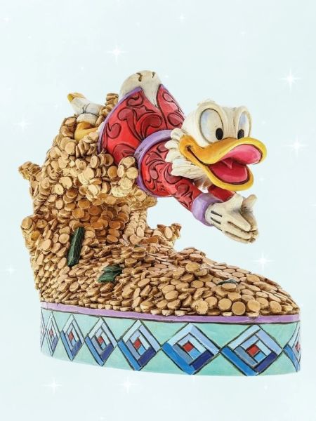 Disney Traditions - Scrooge McDuck (Varyemez Amca) Treasure Dive Heykel Enesco Statue