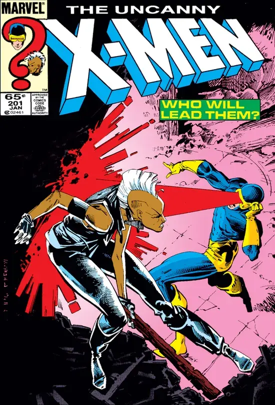 UNCANNY X-MEN #201 - 1986 - FIRST BABY CABLE