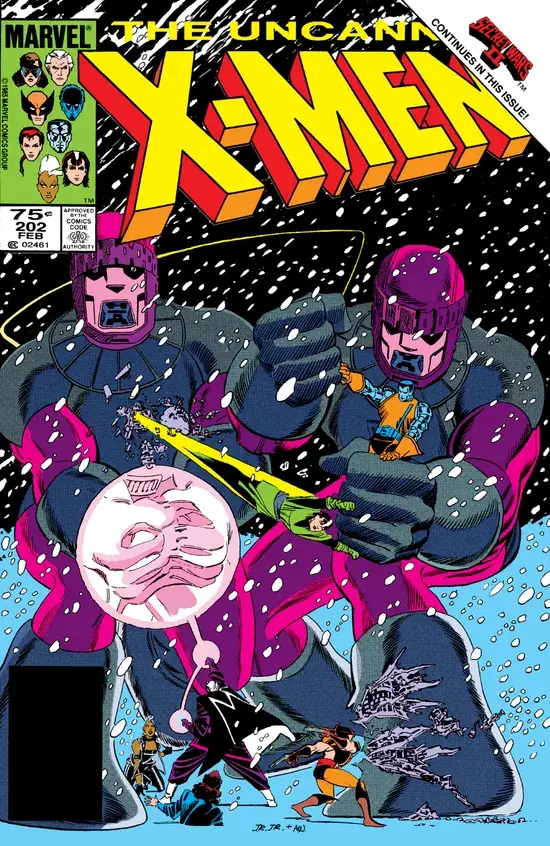 UNCANNY X-MEN #202 - 1986