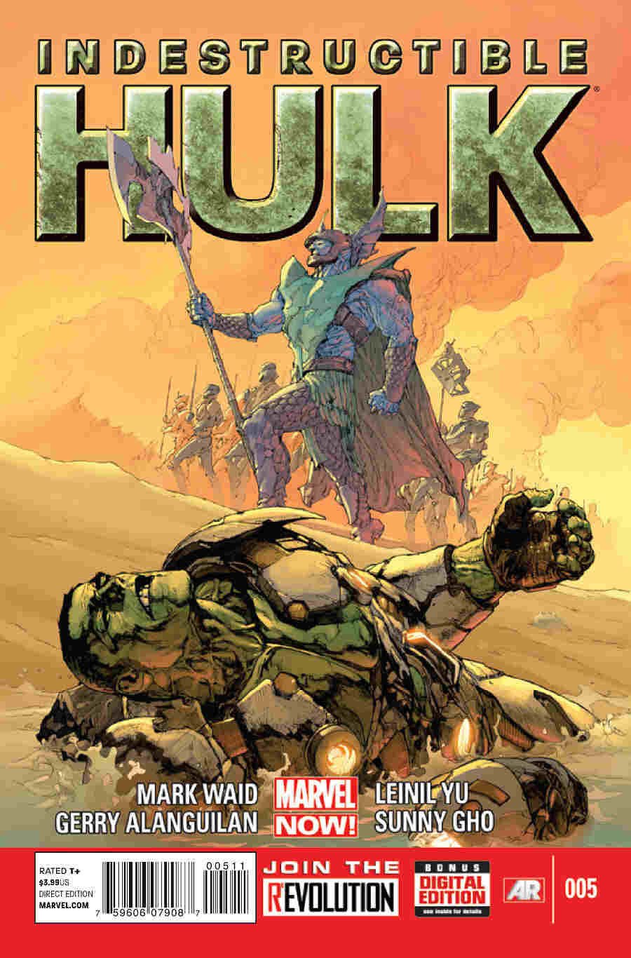 INDESTRUCTIBLE HULK #5 (2012) LEINIL YU COVER