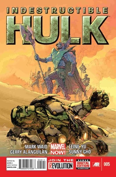 INDESTRUCTIBLE HULK #5 (2012) LEINIL YU COVER