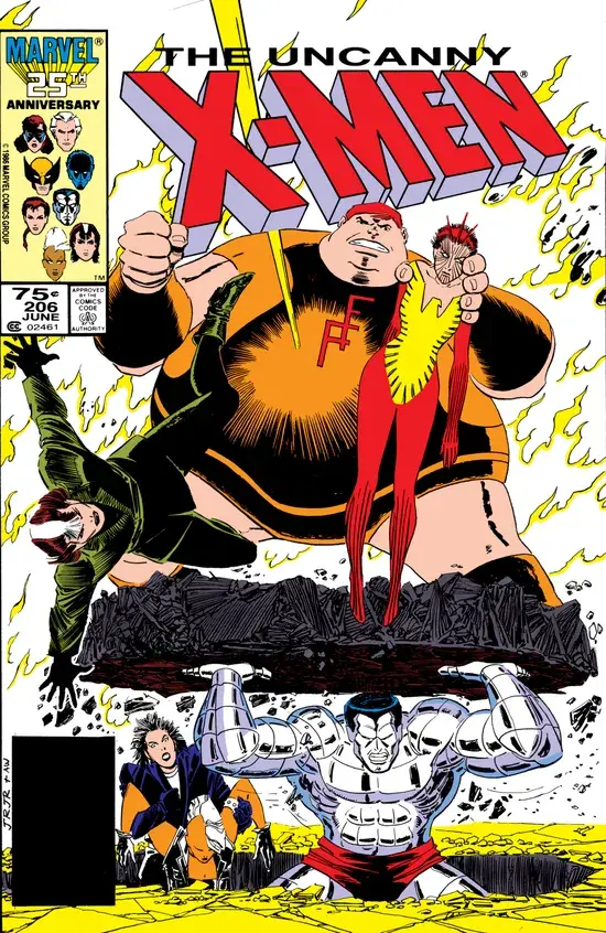 UNCANNY X-MEN #206 - 1986