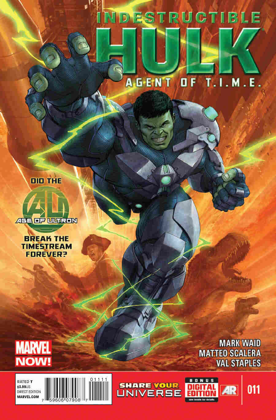 INDESTRUCTIBLE HULK #11 (2012) MUKESH SINGH COVER