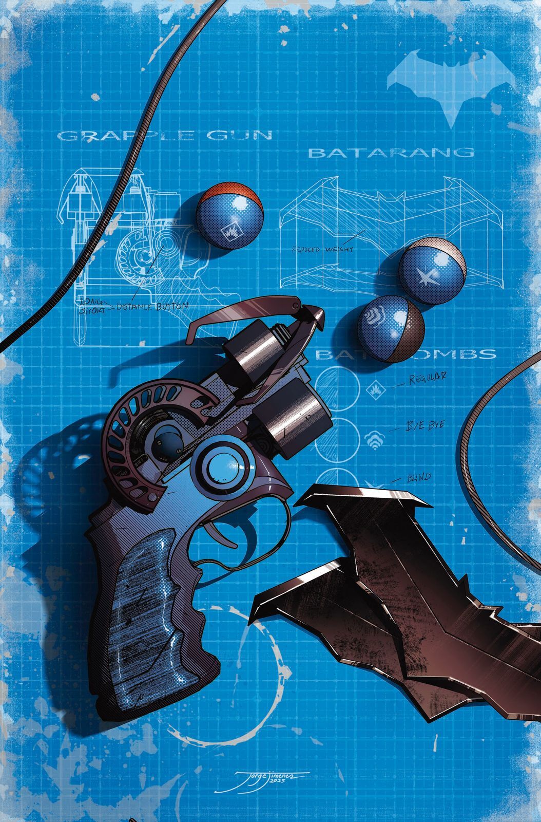 BATMAN #2 CVR F JORGE JIMENEZ BAT-GADGET CARD STOCK VAR