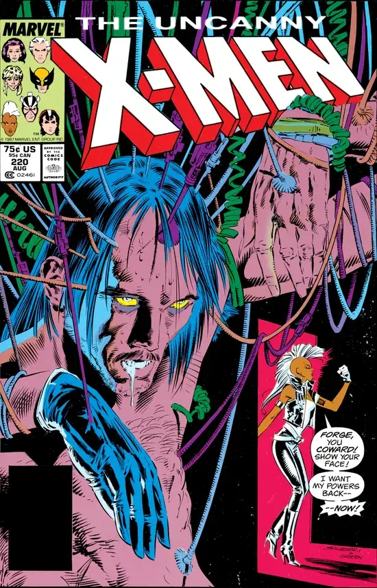UNCANNY X-MEN #220 - 1987