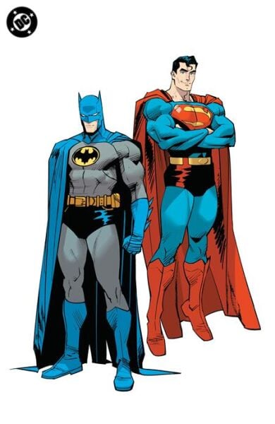 BATMAN SUPERMAN WORLDS FINEST #49 CVR F DAN MORA CORNER BOX SPOT FOIL VAR
